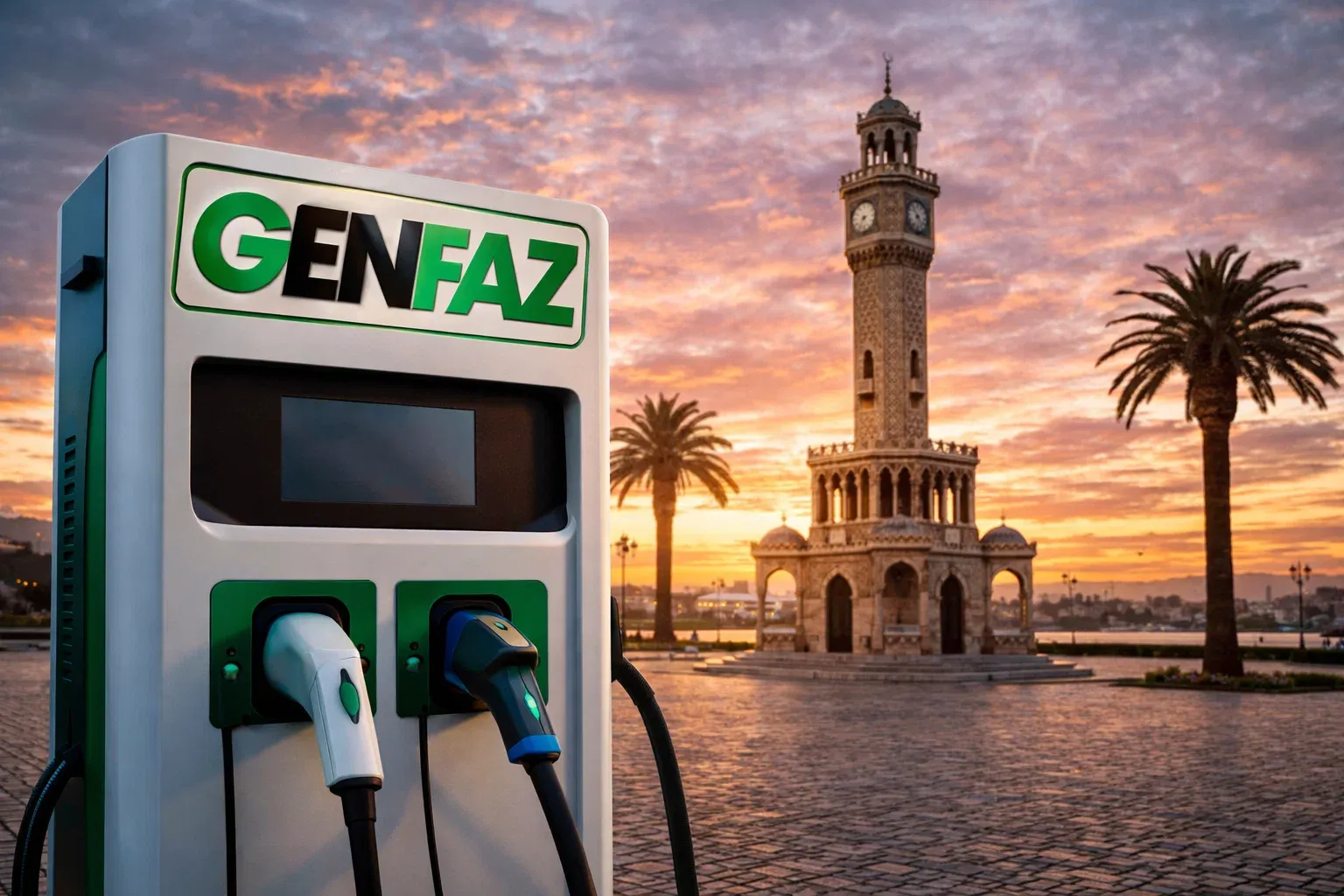 Elektrikli Araç Şarj İstasyonu İzmir Çözüm Ortağınız: Genfaz